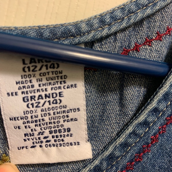 Women’s Vintage Denim Dress. - Picture 4 of 7